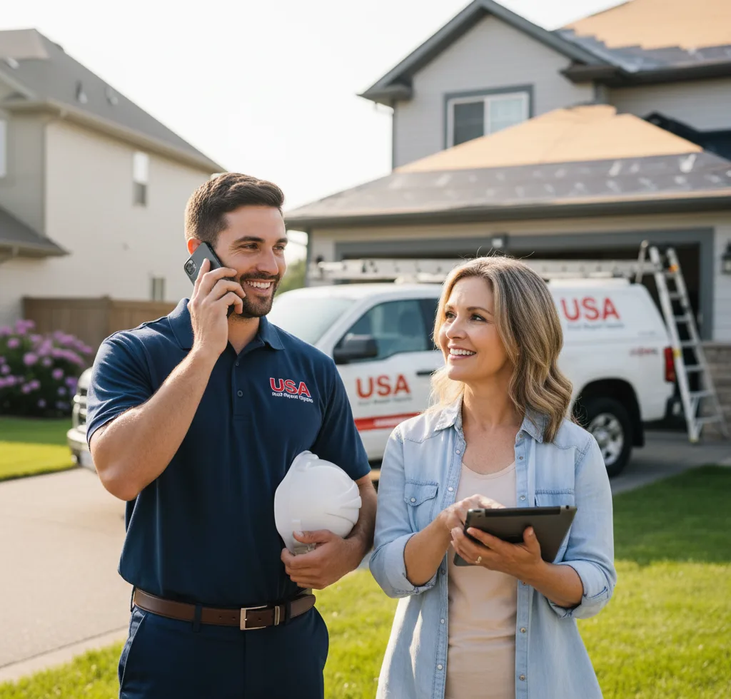 USA Roof Repair Experts customer support in Emporia